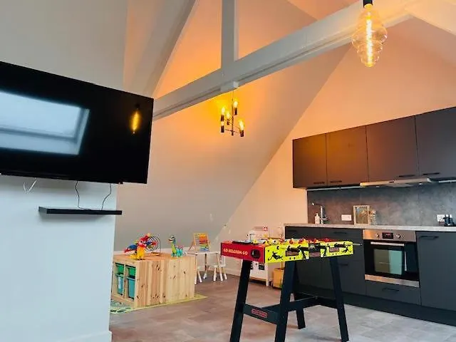 Apartment Family Appartement 'Marieo' With Game Room And Outdoor Facilities Gistel Belgien