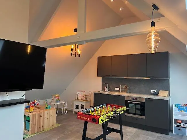 Apartment Family Appartement 'Marieo' With Game Room And Outdoor Facilities Gistel Belgien